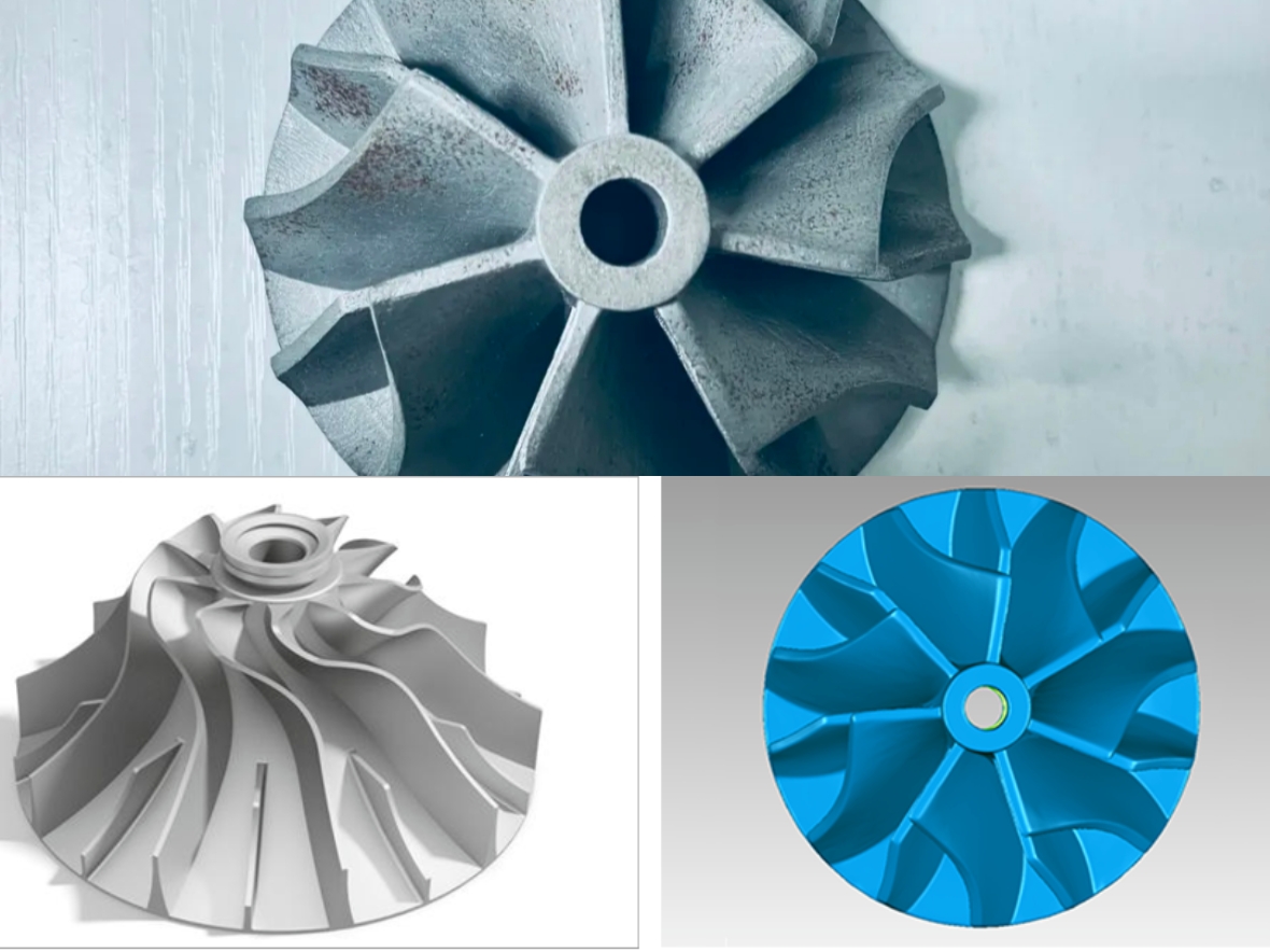 Automated 3D Inspection for Aero-Engine Impellers