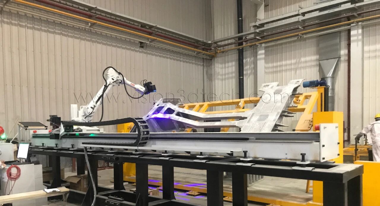 Automated 3D Measurement for Railway Draft Sill and Bolster Assemblies